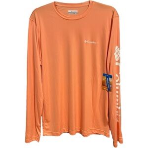 Columbia Long Sleeve T-Shirt Omni Shade Lightweight UV Water Shirt UPF50 TShirt